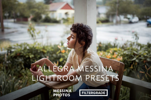 Beautiful Lightroom Presets by photographer Allegra Messina.