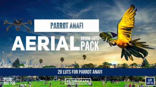 Parrot Anafi - Aerial Drone LUTs Pack