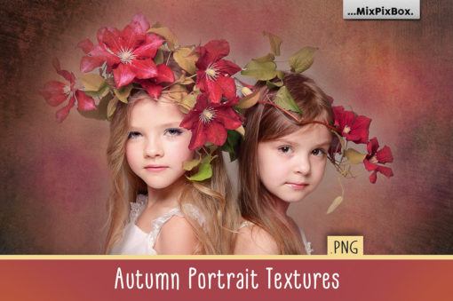 Autumn Portrait Textures & Backdrops