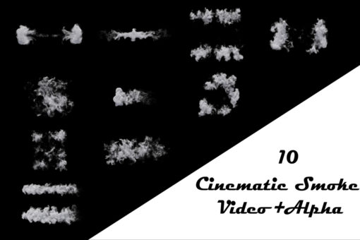 10 Cinematic Smoke Video Pack Alpha