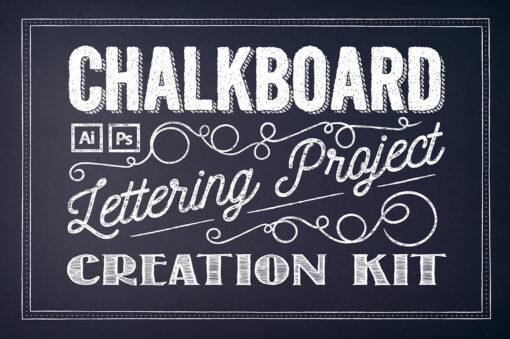 Chalkboard Lettering Project Kit