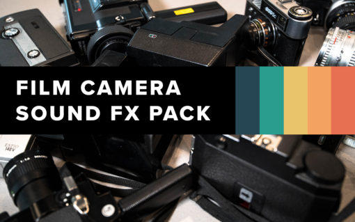 Cover - Film Camera Sound FX Pack - FilterGrade