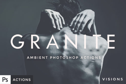 Forefathers GRANITE Photoshop Actions Set for photography and design.