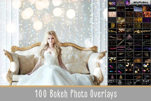 100 bokeh photo overlays bundle mixpixbox