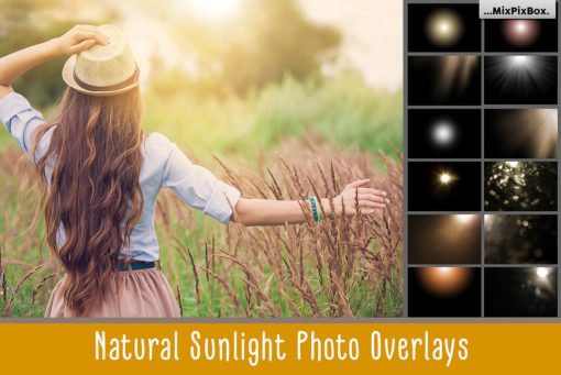 Natural Sunlight Photo Overlays by MixPixBox