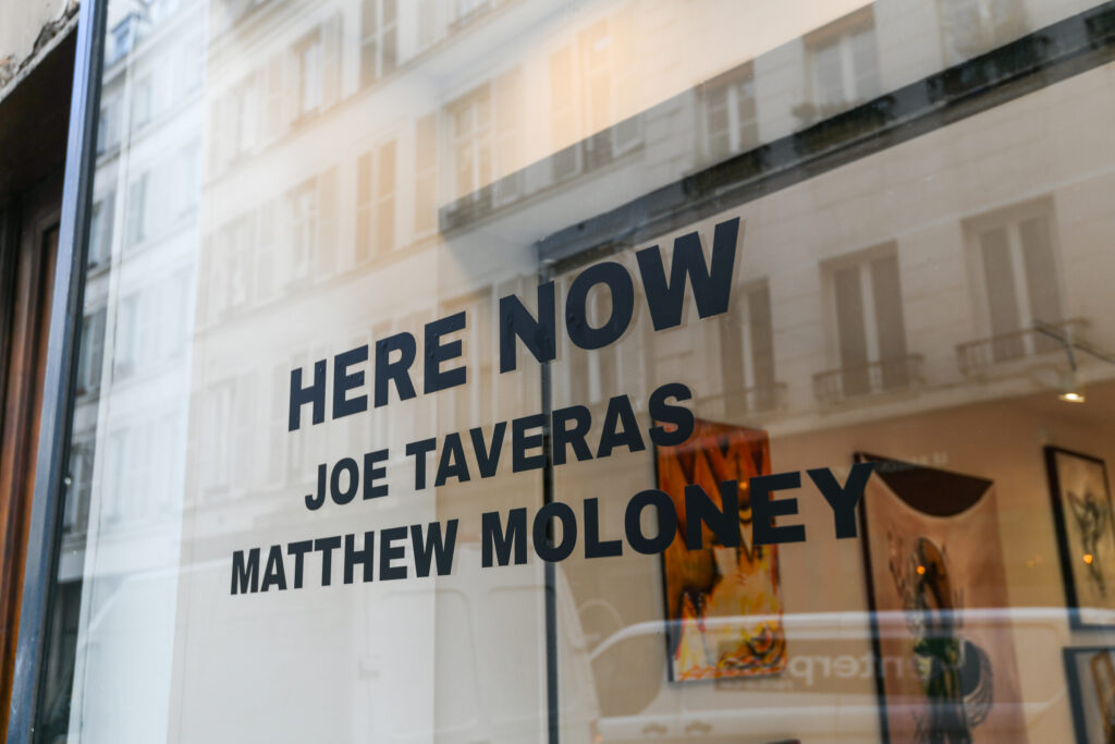 HERE NOW Paris Art Exhibition by Joe Taveras and Matthew Moloney