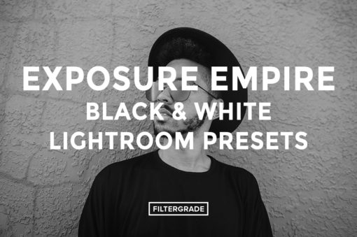 Featured - Exposure Empire B&W Lightroom Presets - FilterGrade