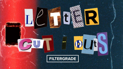 Featured - FilterGrade Letter Cut Outs - Matt Moloney - FilterGrade