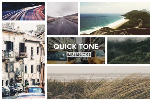 Quick Tone Photoshop Actions from FilterGrade