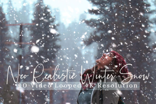 10 Neo Realistic Winter Snow Overlays