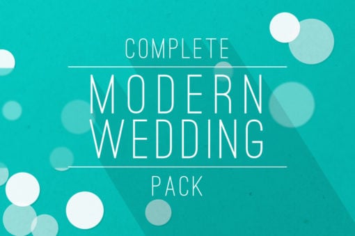 modern wedding after effects template