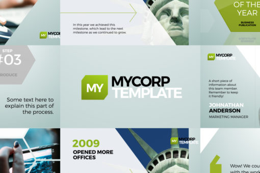 MyCorp Business Promo Template for Adobe After Effects
