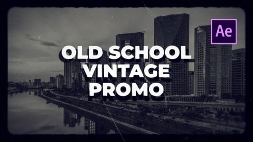 Old School Vintage Film After Effects Template