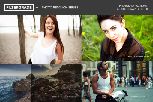 Photo Retouch Series Photoshop Actions